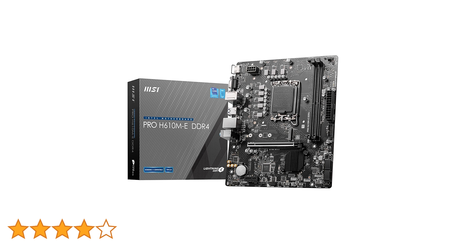 た*）様 マザーボード PRO H610M-E DDR4 メモリm.2SSD PRO H610M-E DDR4 Motherboard M-ATX - Intel 12th Gen Processors